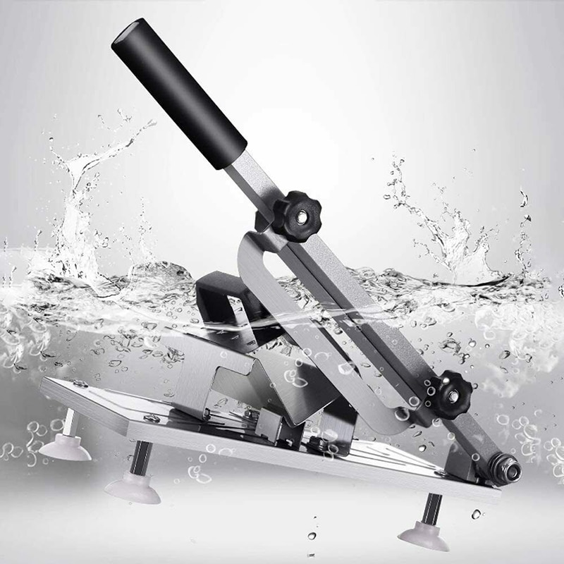 Stainless Steel Manual Frozens Meats Slicer Mutton Ham Beef Cutter Cutting Machine Kitchen Supplies Kitchen Tools