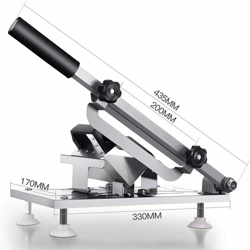 Stainless Steel Manual Frozens Meats Slicer Mutton Ham Beef Cutter Cutting Machine Kitchen Supplies Kitchen Tools
