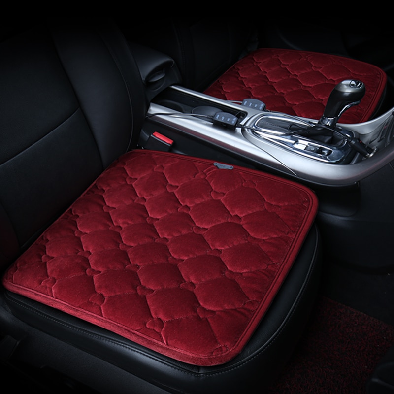 Heating Car Seat Cover 12V Heated Auto Front Seat Cushion Plush Heater Winter Warmer Control Electric Heating Protector Pad Heating Car Seat Cover 12V Heated Auto Front Seat Cushion Plush Heater Winter Warmer Control Electric Heating Protector Pad