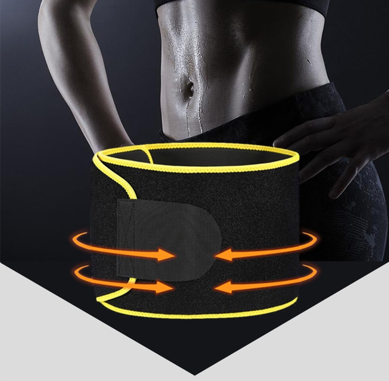 Waist trainer Men Body Shaper Cincher Tummy Trimmer Belt Slimming Sweat Breathable Sports Fat Burning Warm Girdle