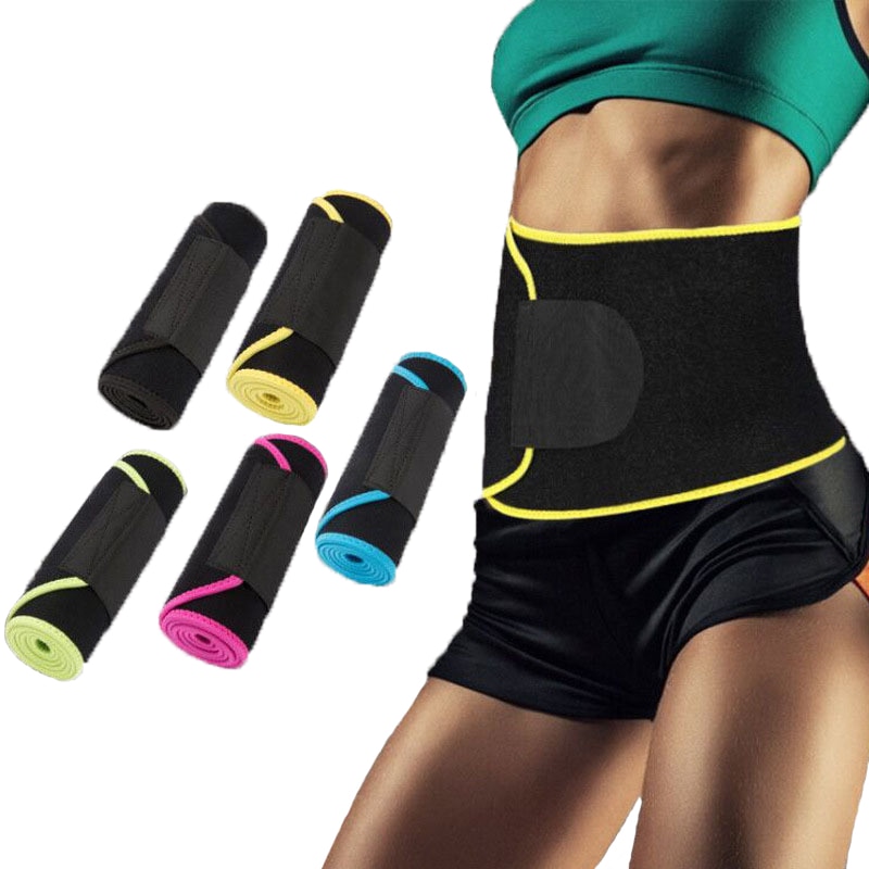 Waist trainer Men Body Shaper Cincher Tummy Trimmer Belt Slimming Sweat Breathable Sports Fat Burning Warm Girdle