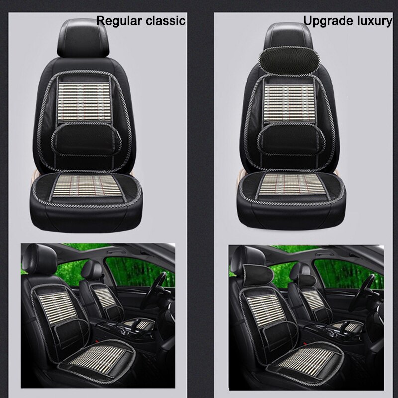 Summer Cool Cushion Breathable Comfortable Car Cushion Bamboo Ventilation Car Cushion
