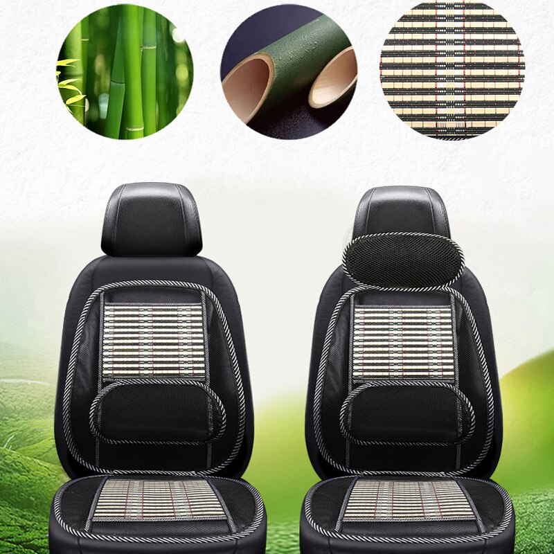 Summer Cool Cushion Breathable Comfortable Car Cushion Bamboo Ventilation Car Cushion