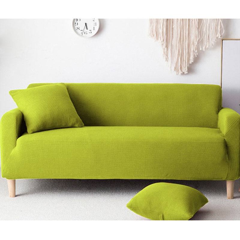 Elastic Corner Sofa Covers for Living Room Velvet Waterproof Couch Cover Modern Tight Stretch Slipcovers 2 ,3 ,4 Seats