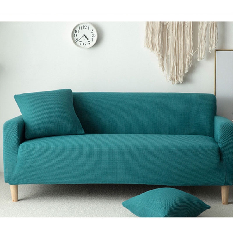Elastic Corner Sofa Covers for Living Room Velvet Waterproof Couch Cover Modern Tight Stretch Slipcovers 2 ,3 ,4 Seats