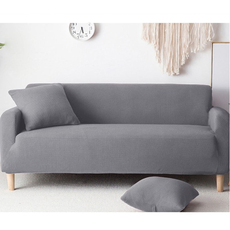 Elastic Corner Sofa Covers for Living Room Velvet Waterproof Couch Cover Modern Tight Stretch Slipcovers 2 ,3 ,4 Seats