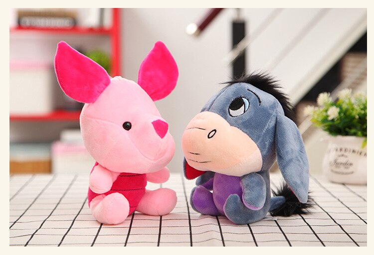 Toy Stitch Winnie Mickey Mouse Minnie Tigger Cute Stuffed Animals Doll Piglet Action figure Toy for Children Gift