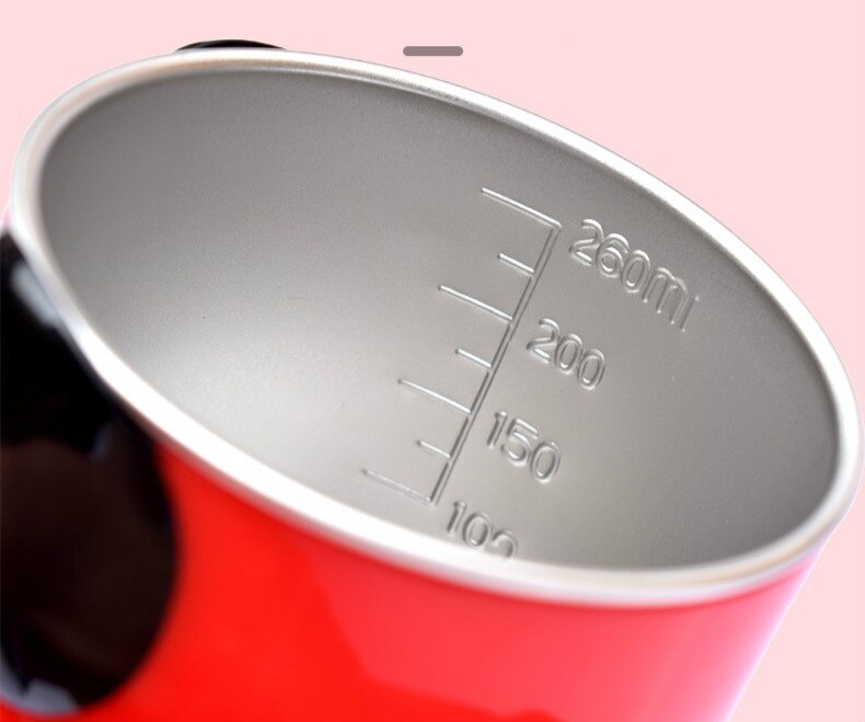 Cups Princess Frozen Elsa Anna Milk Cup 3D Cartoon Mickey Minnie Stainless Steel Cup Kids Cup Mickey Mug Christmas Gift