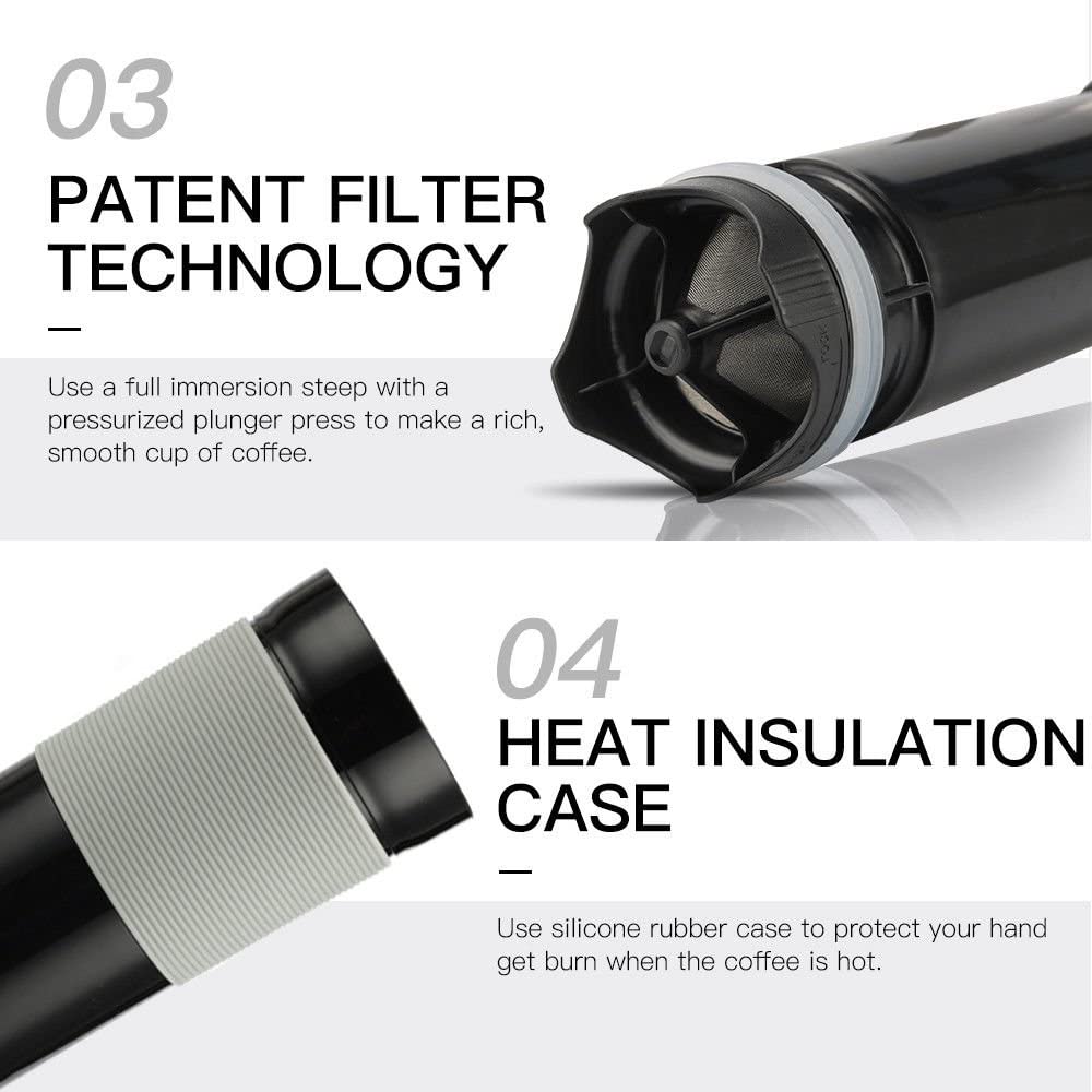Original Portable French Press Coffee Maker Insulated Travel Mug Premium Group will be better