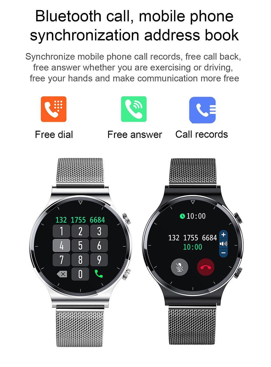 Smart watch Men IP68 waterproof watch Multiple sports modes heart rate weather Forecast Bluetooth Men Smart watch