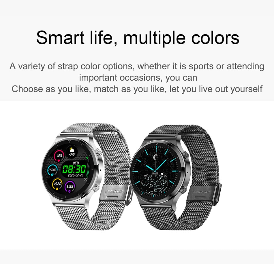 Smart watch Men IP68 waterproof watch Multiple sports modes heart rate weather Forecast Bluetooth Men Smart watch