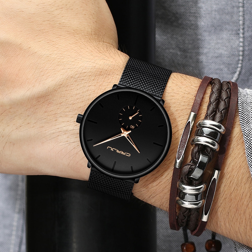 Mens Watches Top Brand Luxury Quartz Watch Men Casual Slim Mesh Steel Waterproof Sport Watch Relogio Masculino Mens Watches Top Brand Luxury Quartz Watch Men Casual Slim Mesh Steel Waterproof Sport Watch Relogio Masculino