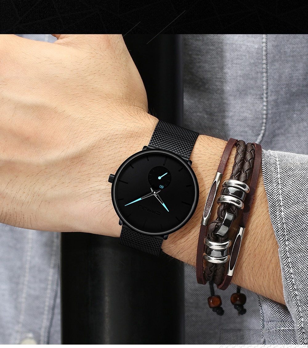 Mens Watches Top Brand Luxury Quartz Watch Men Casual Slim Mesh Steel Waterproof Sport Watch Relogio Masculino Mens Watches Top Brand Luxury Quartz Watch Men Casual Slim Mesh Steel Waterproof Sport Watch Relogio Masculino