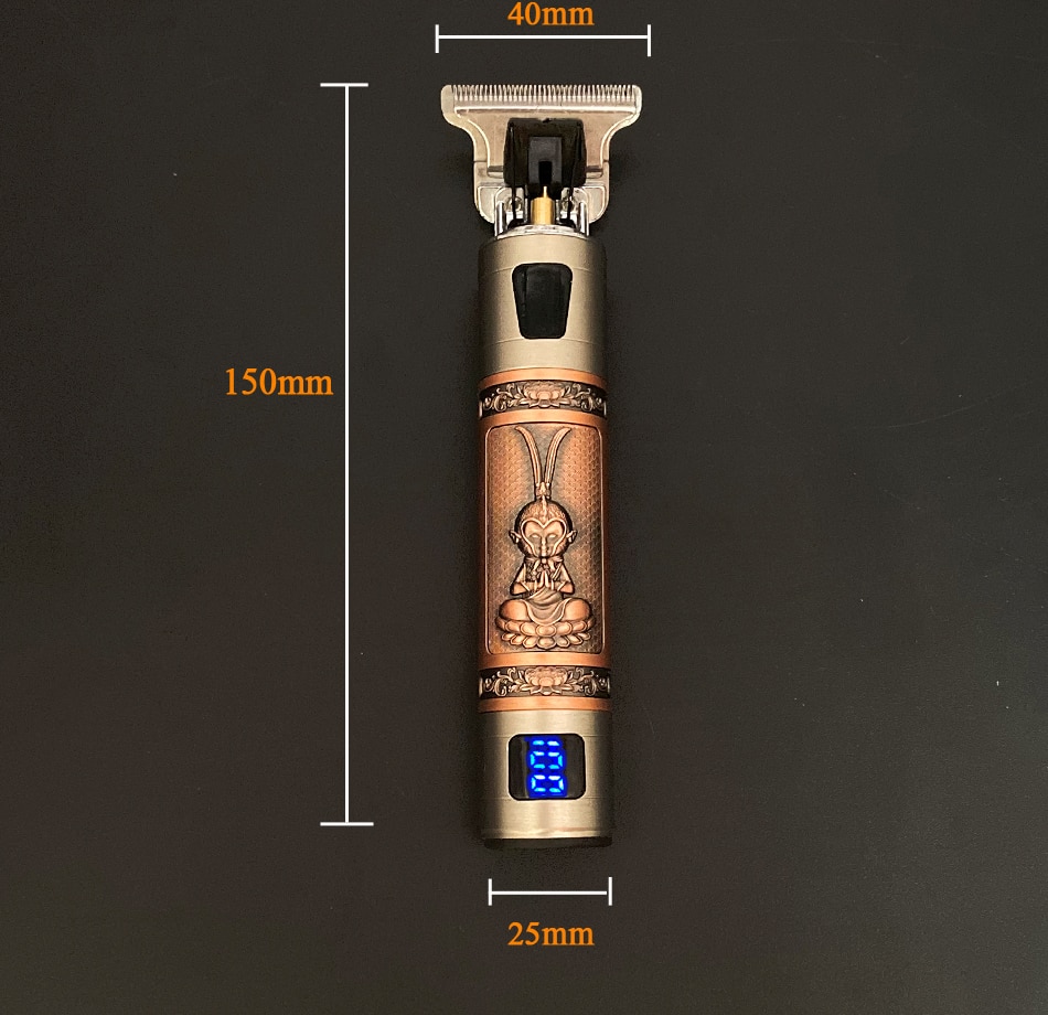 Hair Trimmer Barber Hair Clipper Cordless Hair Cutting Machine Beard Trimmer Shaving Machine Wireless Electric Razor Men Shaver