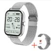 Mesh belt silver