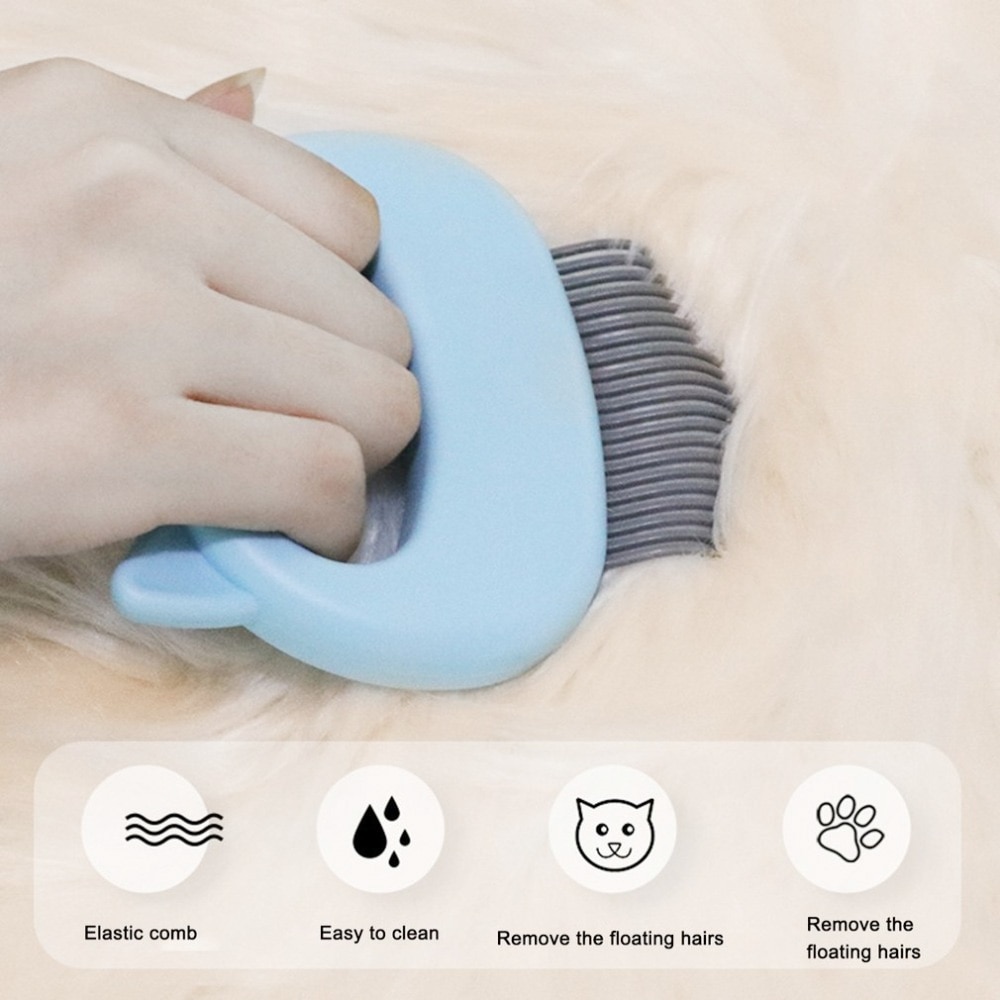 Cat Brush Dog Comb Hair Removes Pet Hair Comb For Cat Grooming Hair Cleaner Cleaning Beauty Products Self Cleaning Slicker Brush