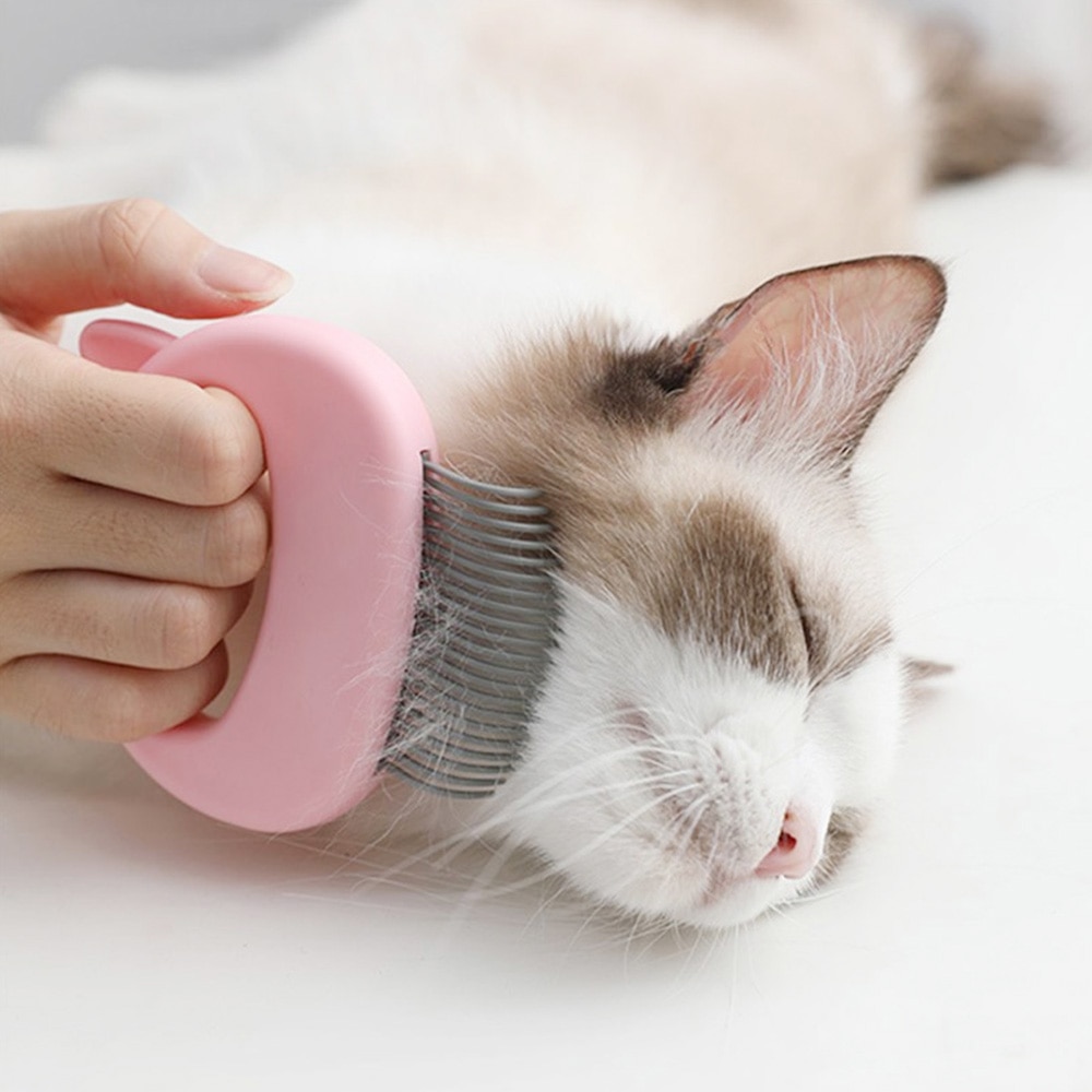 Cat Brush Dog Comb Hair Removes Pet Hair Comb For Cat Grooming Hair Cleaner Cleaning Beauty Products Self Cleaning Slicker Brush