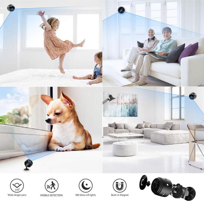 1080P Mini Wifi Ip Camera Outdoor Night Version Micro Camera Camcorder Voice Video Recorder Security HD Wireless Mini Camcorders