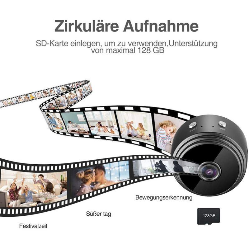 1080P Mini Wifi Ip Camera Outdoor Night Version Micro Camera Camcorder Voice Video Recorder Security HD Wireless Mini Camcorders