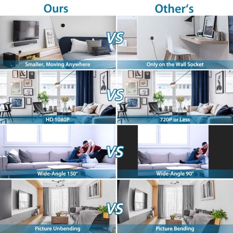 1080P Mini Wifi Ip Camera Outdoor Night Version Micro Camera Camcorder Voice Video Recorder Security HD Wireless Mini Camcorders