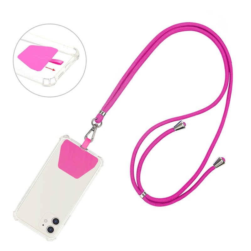Phone Lanyard Adjustable Detachable Neck Cord Lanyard Strap And Phone Safety Tether For Mobile Phone Accessories Phone Lanyard