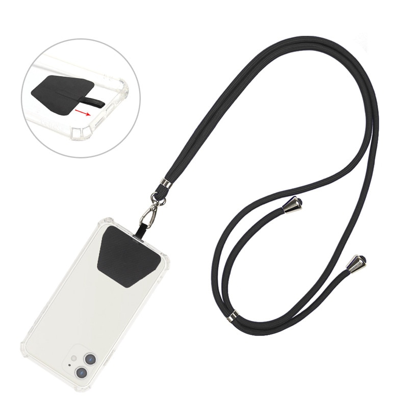 Phone Lanyard Adjustable Detachable Neck Cord Lanyard Strap And Phone Safety Tether For Mobile Phone Accessories Phone Lanyard