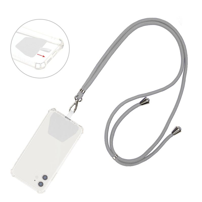 Phone Lanyard Adjustable Detachable Neck Cord Lanyard Strap And Phone Safety Tether For Mobile Phone Accessories Phone Lanyard