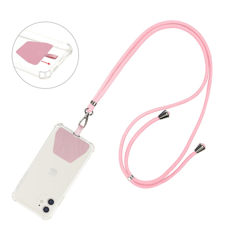 Phone Lanyard Adjustable Detachable Neck Cord Lanyard Strap And Phone Safety Tether For Mobile Phone Accessories Phone Lanyard