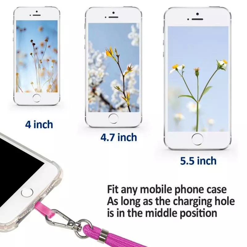 Phone Lanyard Adjustable Detachable Neck Cord Lanyard Strap And Phone Safety Tether For Mobile Phone Accessories Phone Lanyard