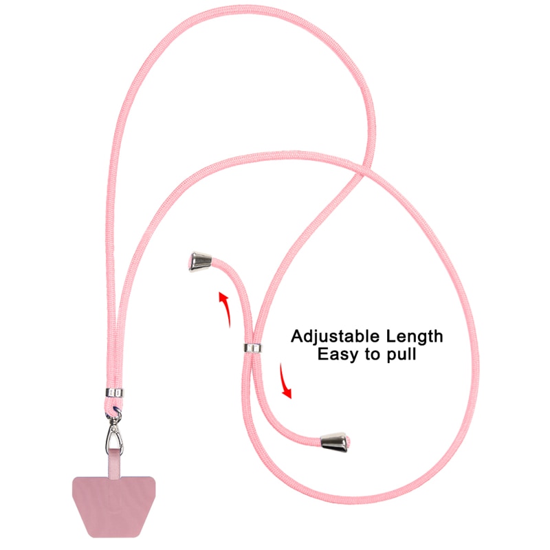 Phone Lanyard Adjustable Detachable Neck Cord Lanyard Strap And Phone Safety Tether For Mobile Phone Accessories Phone Lanyard