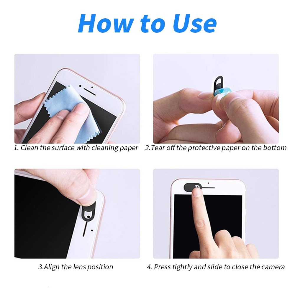 Webcam Cover Universal Phone Antispy Camera Cover For iPad Web Laptop PC Macbook Tablet lenses Privacy Sticker For Xiaomi