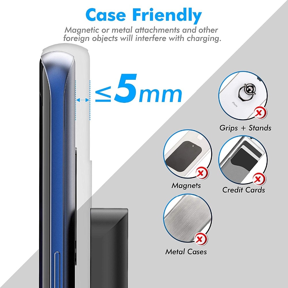 30W Qi Wireless Charger Stand For iPhone 12 11 Pro X XS Max XR 8 Samsung S20 S10 Note 20 Fast Charging Dock Station Phone Holder