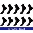 10 PAIRS BLACK