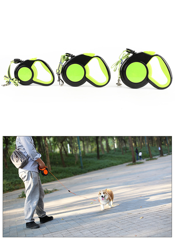 3/5/8M Retractable Dog Leash Reflective Tape Dog Leashes Nylon Extending Puppy Walking Running Dogs Leads Traction Rope