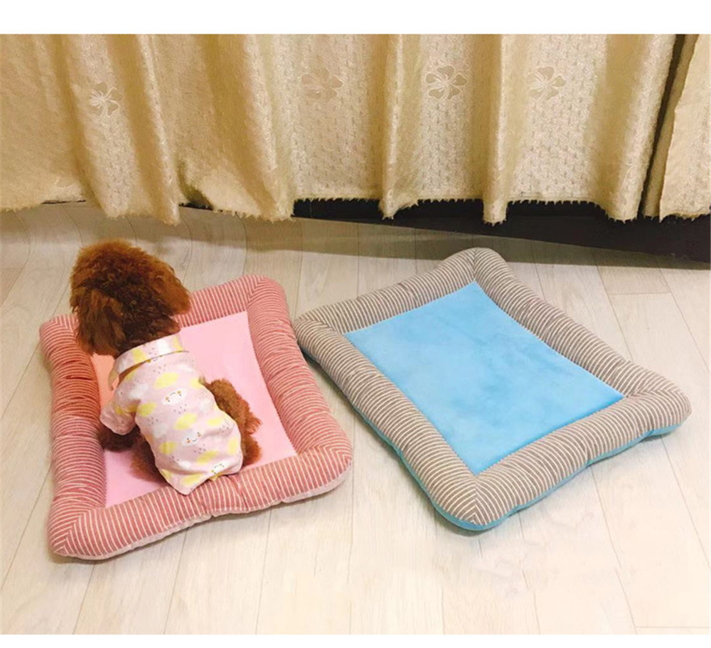 Dog Cooling Pad Pet Couch Bed Dogs House For Medium Large Dogs Dog Ice Pad Cool Breathable Cooling Bed For Cat Dogs Accessories