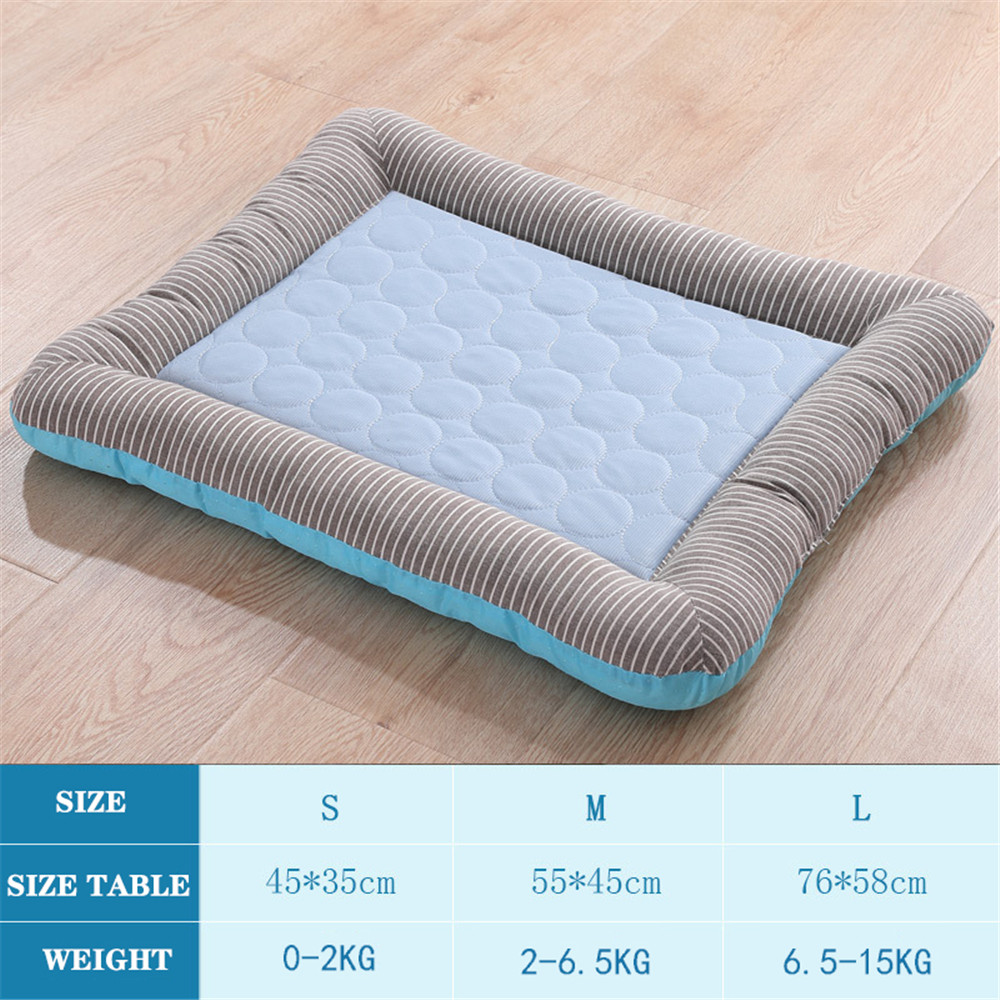 Dog Cooling Pad Pet Couch Bed Dogs House For Medium Large Dogs Dog Ice Pad Cool Breathable Cooling Bed For Cat Dogs Accessories