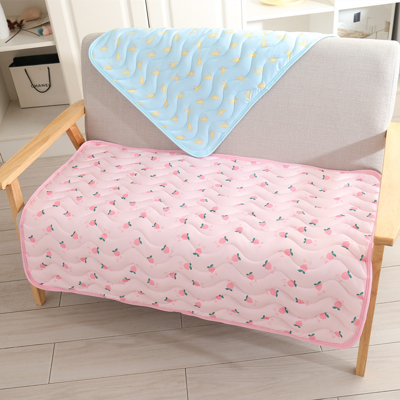 Dog Cooling Mat Summer Pad Pet Mat Bed For Dogs Cat Blanket Ice Silk Pad Sofa Cooling Bed for Small Medium Dogs Car Seat Cushion