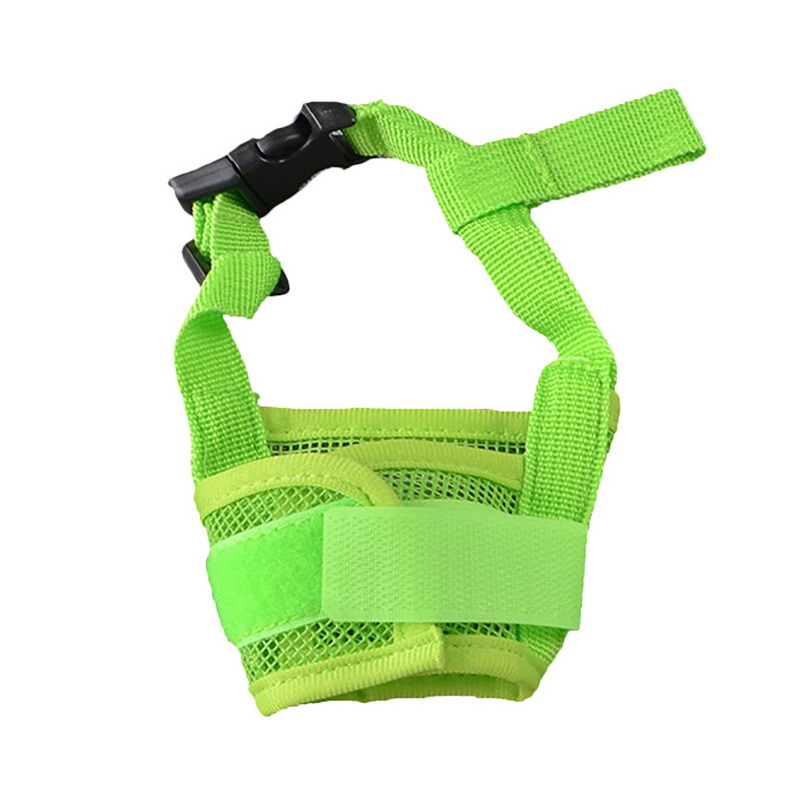 Anti Barking Muzzle For Dog Adjustable Dog Mouth Guard Dog Accessories Nylon Pet Mouth Guard for Small Medium Dogs Muzzle