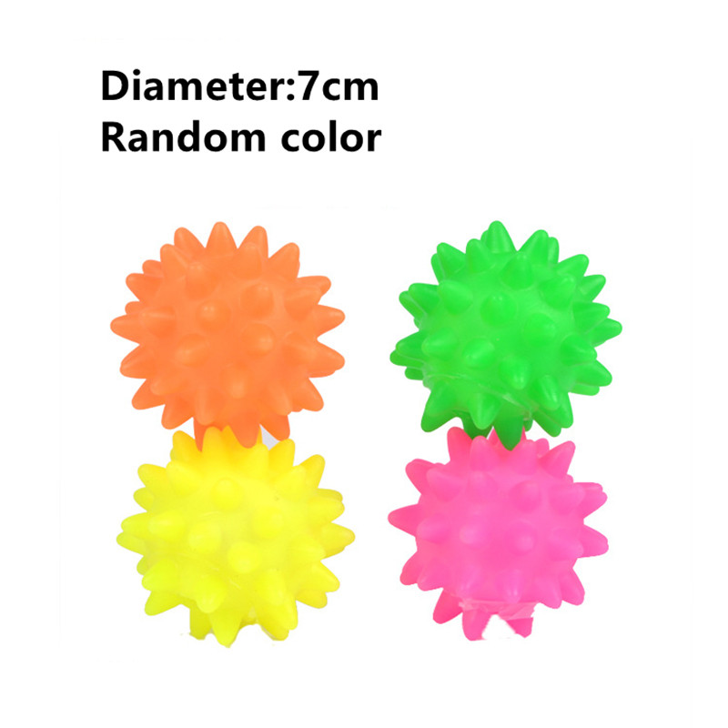 1PC Rubber Squeak Toys for Dog Screaming Chicken Chew Bone Slipper Squeaky Ball Dog Toys Tooth Grinding & Training Toy