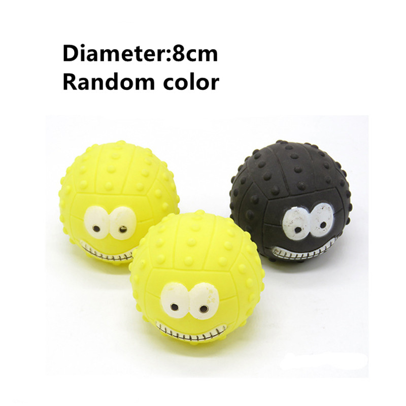 1PC Rubber Squeak Toys for Dog Screaming Chicken Chew Bone Slipper Squeaky Ball Dog Toys Tooth Grinding & Training Toy