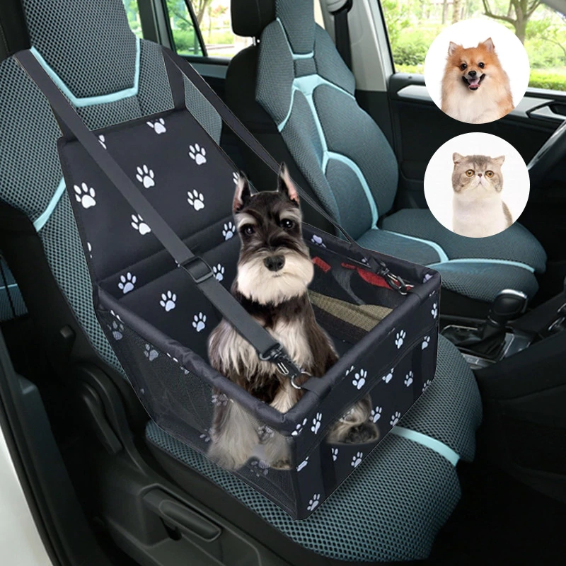 Pet Dog Carrier Car Seat Cover Pad Carry House Cat Puppy Bag Car Travel Folding Hammock Waterproof Dog Bag Basket Pet Carriers