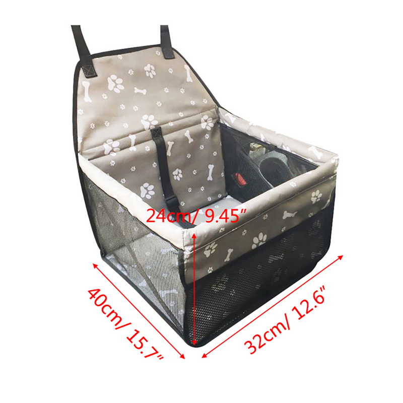 Pet Dog Carrier Car Seat Cover Pad Carry House Cat Puppy Bag Car Travel Folding Hammock Waterproof Dog Bag Basket Pet Carriers