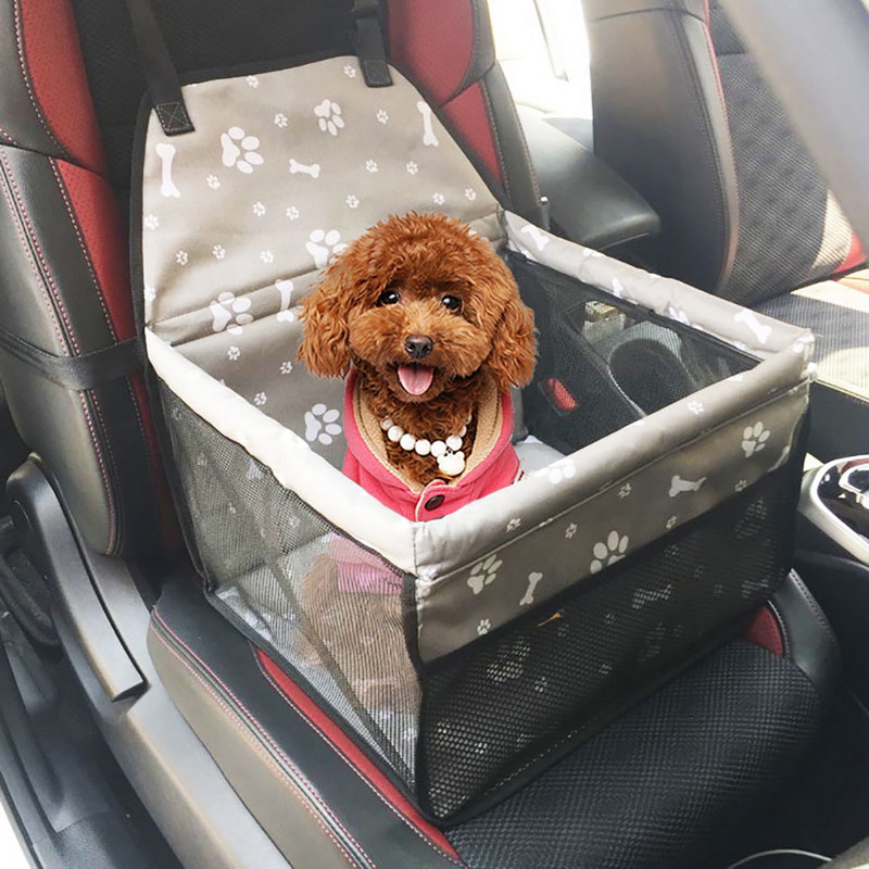 Pet Dog Carrier Car Seat Cover Pad Carry House Cat Puppy Bag Car Travel Folding Hammock Waterproof Dog Bag Basket Pet Carriers