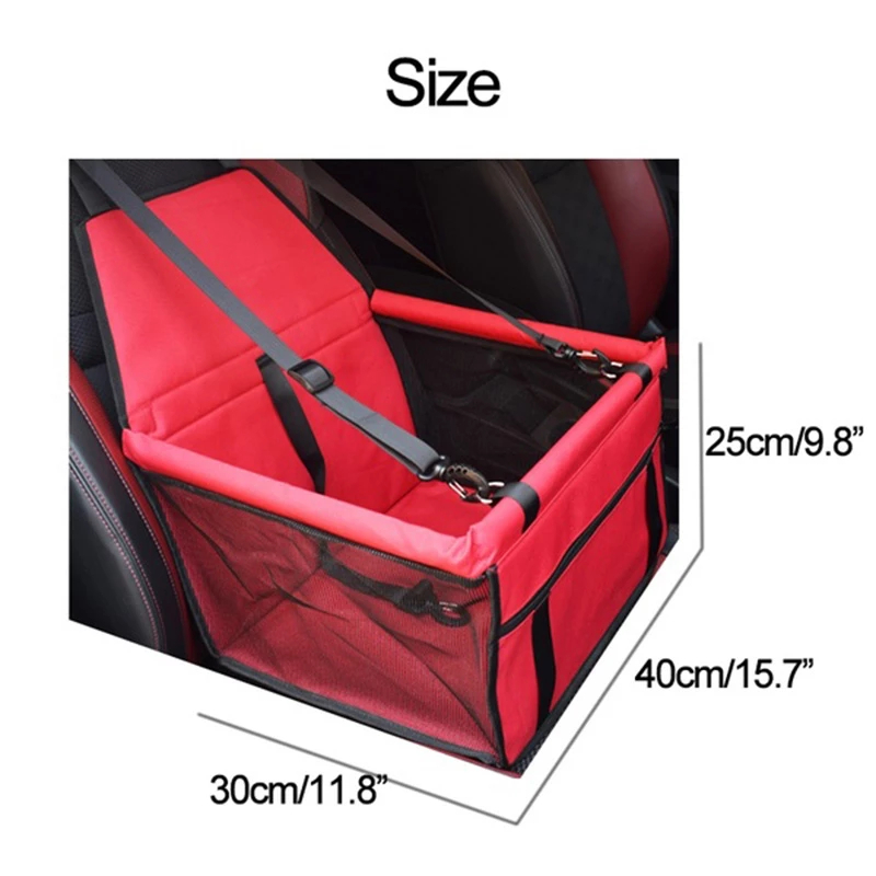 Pet Dog Carrier Car Seat Cover Pad Carry House Cat Puppy Bag Car Travel Folding Hammock Waterproof Dog Bag Basket Pet Carriers