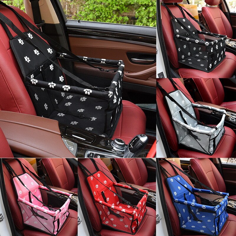 Pet Dog Carrier Car Seat Cover Pad Carry House Cat Puppy Bag Car Travel Folding Hammock Waterproof Dog Bag Basket Pet Carriers