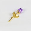 purple gold flower