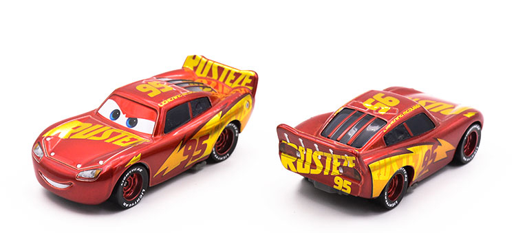 1:55 Disney Pixar Cars 3 Metal Diecast Car Model Toy Gift Set Lightning McQueen Jackson Mack Uncle Truck Boy Birthday Toys Gift