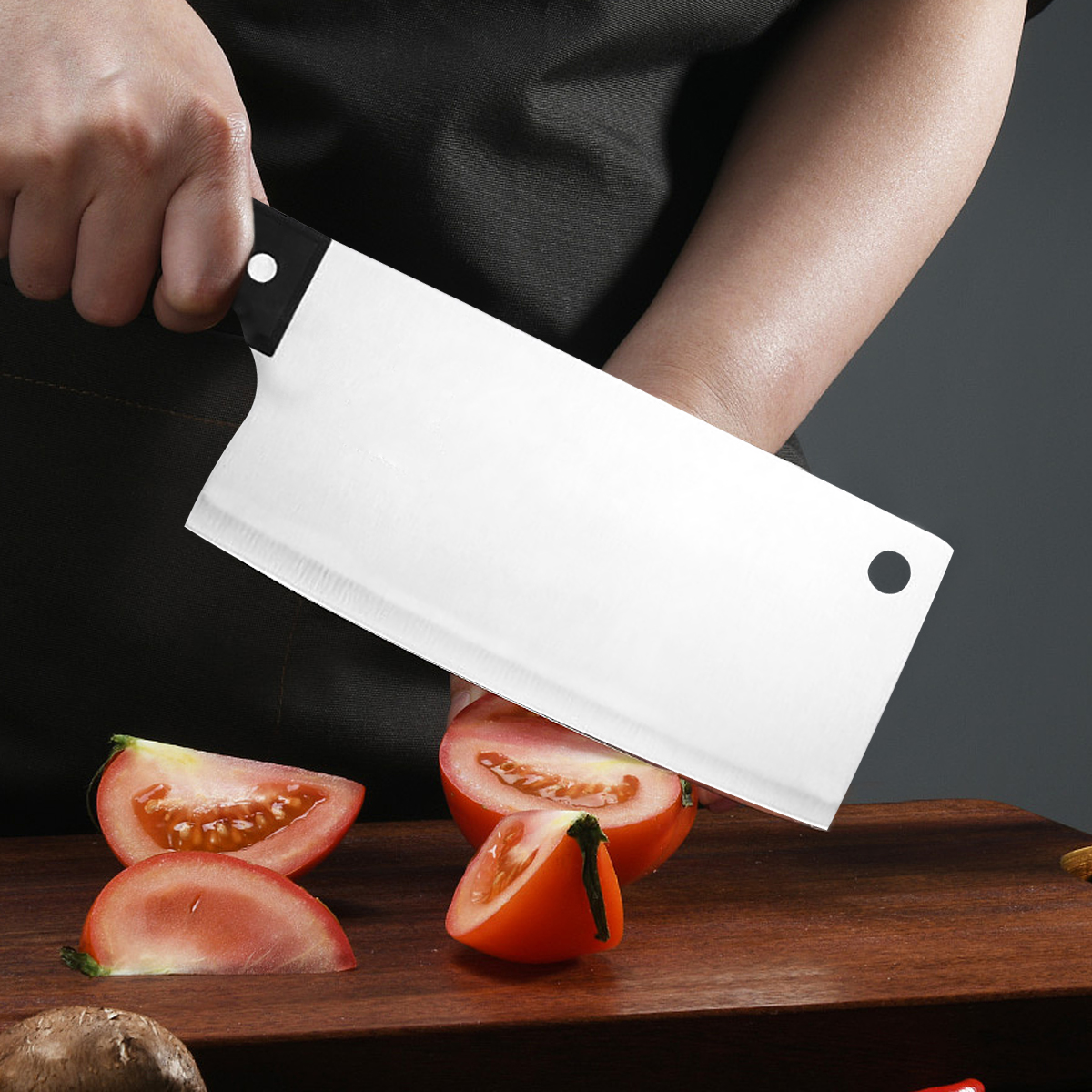 Kitchen Chef Knife Stainless Steel Meat Fish Vegetables Slicer Chopping Professional Chinese Butcher Cleaver
