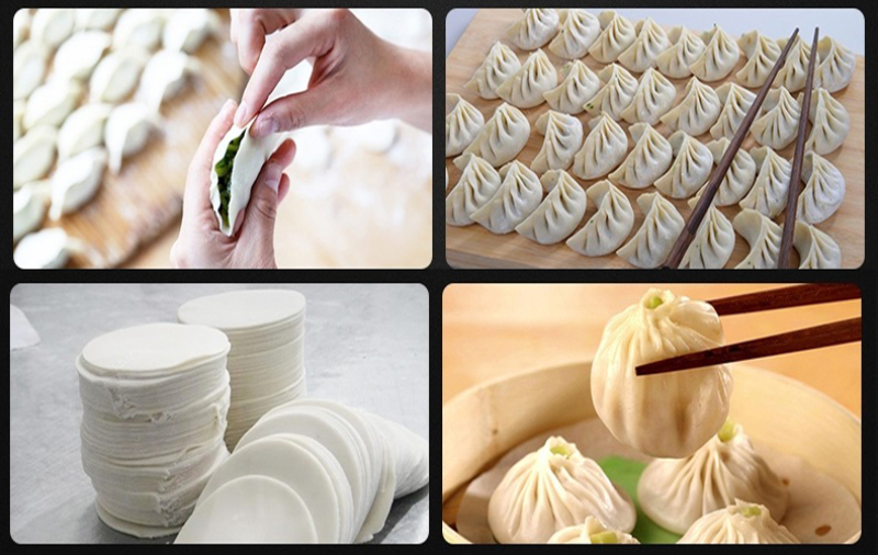 Round shape Dumpling Moodle Mold Wonton Wrapper Mold