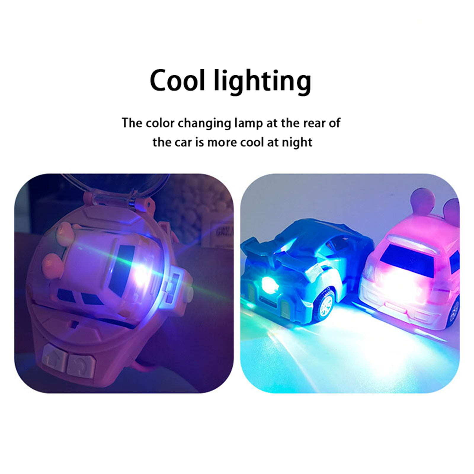 New Mini Watches Rc Car 2.4G Watch Remote Control Vehicle Cute Truck Infrared Sensing Rc Cars Toys For Baby Small Children Gift